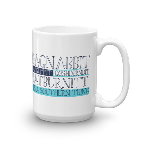 It's A Southern Thing Mug - Flag and Cross