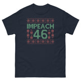 Impeach 46 Ugly Sweater Design Unisex T-shirt