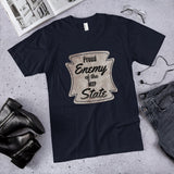 Proud Enemy of the Deep State Cotton Unisex Cotton T-Shirt