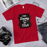 Proud Enemy of the Deep State Cotton Unisex Cotton T-Shirt
