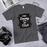 Proud Enemy of the Deep State Cotton Unisex Cotton T-Shirt