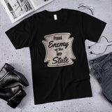 Proud Enemy of the Deep State Cotton Unisex Cotton T-Shirt