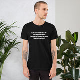 If You Can't Handle Me at My (Cotton Unisex) T-Shirt