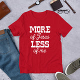More of Jesus. Less of me.