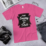 Proud Enemy of the Deep State Cotton Unisex Cotton T-Shirt