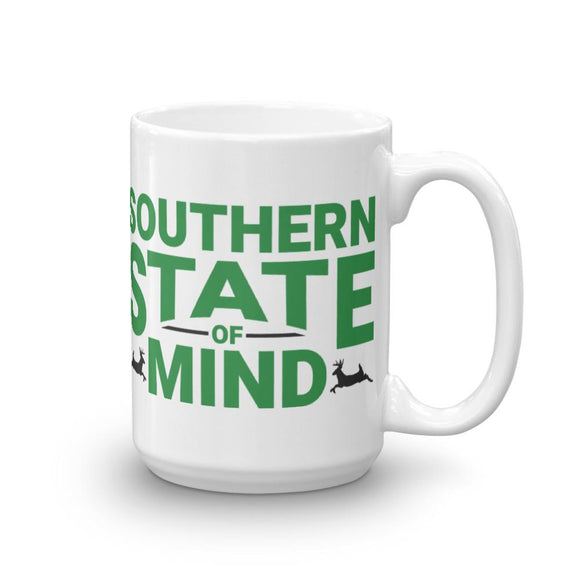 Southern State Of Mind Mug - Flag and Cross