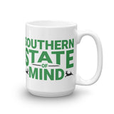 Southern State Of Mind Mug - Flag and Cross