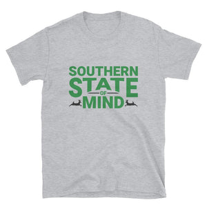 Southern State Of Mind Short-Sleeve Unisex T-Shirt - Flag and Cross